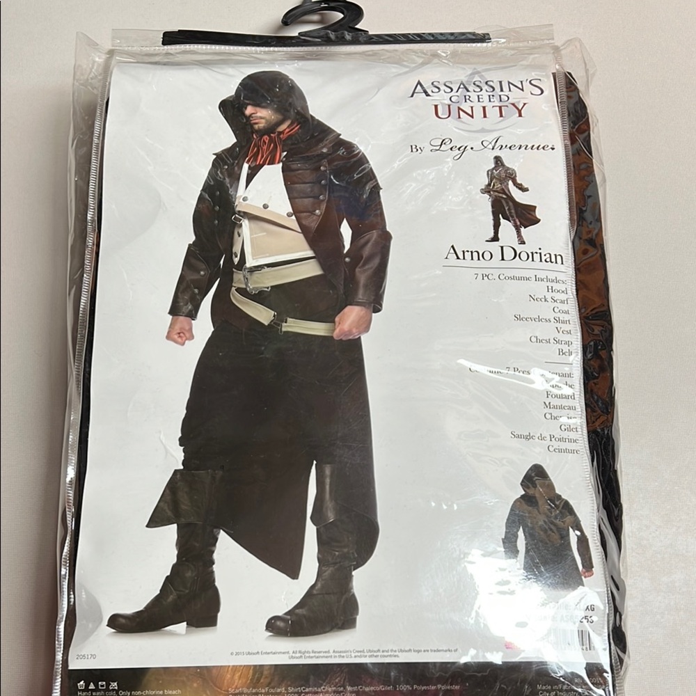 Assassin's Creed Unity Arno Dorian Costume XL